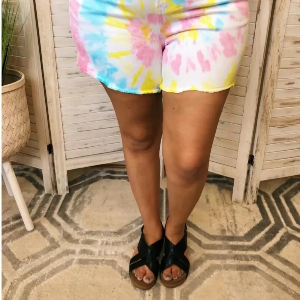Judy Blue rainbow tie dye size large - Picture 4 of 4